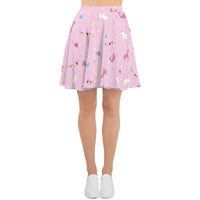 Sugar Cookie Circus Casual Skirt in Pink